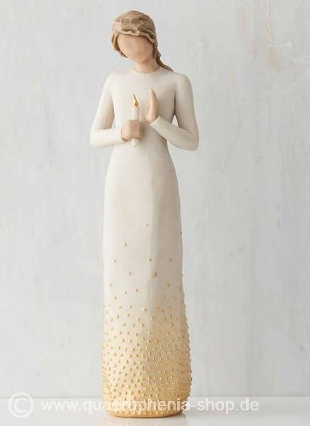 Willow Tree Vigil Signature Collection Figur mit Kerze