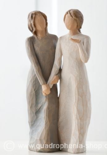 Meine Schwester, meine Freundin Willow Tree My sister, my friend