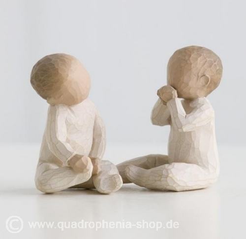 Figur Willow Tree Two Together Zwei zusammen Kinder