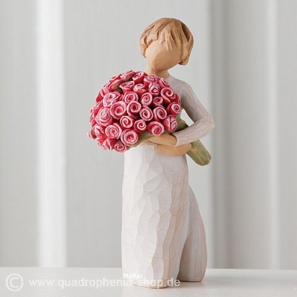 Figur - Willow Tree Abundance Fülle an Liebe Rosenstrauß