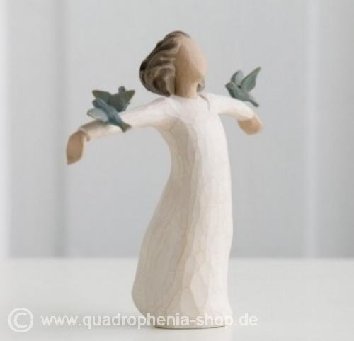 Figur - Willow Tree Happiness Fröhlichkeit Zufriedenheit Glück